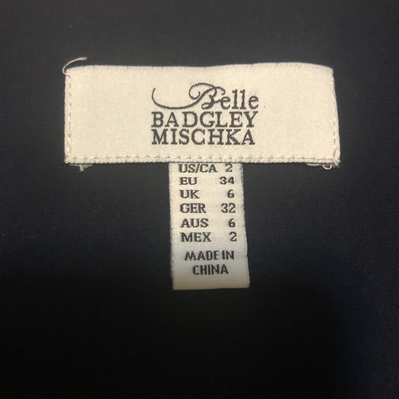 badgley mischka color block maxi dress - Picture 3 of 5